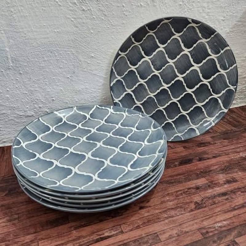 Ceramic Plates Set of 6