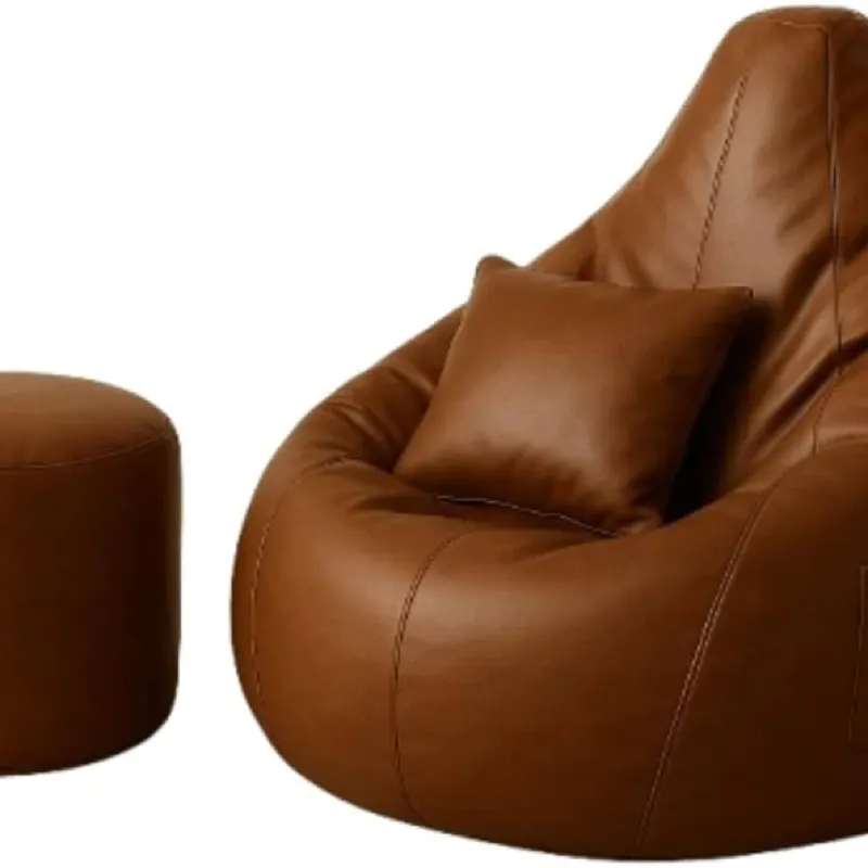 Bean Bag Chair - Premium Leather