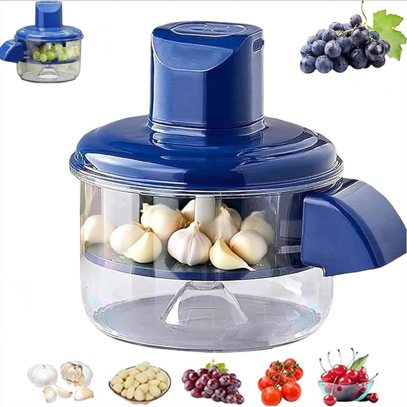 Automatic Small Fruit Plum Garlic Peeling Machine Electric Grape Peeler for Home Kitchen
