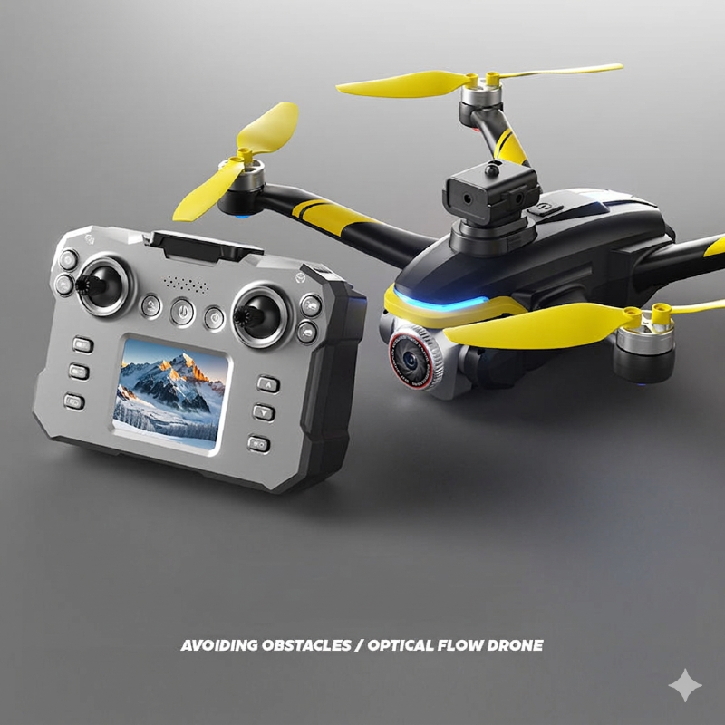 Beginner Drone air Hove Optical Flow 2.4g Wifi Fpv Indoor Hover Drone Oem Brand Rc Hobby Drone 480p Aerial Photography Airplane