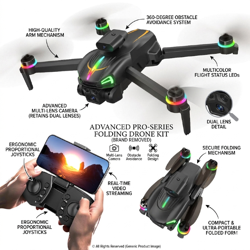 Best-selling Global Drone GD83 Ultra Stable Professional Smart Drone With Wifi Camera FPV Altitude Hold Dron VS CX20 Syma X8pro