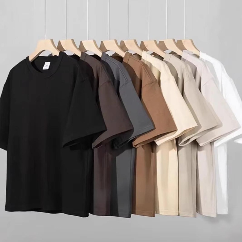 Cotton t Shirts Factory Price Manufacturer Custom Logo Printing T-Shirt Plain Unisex Women Men Tshirt Set Of 8