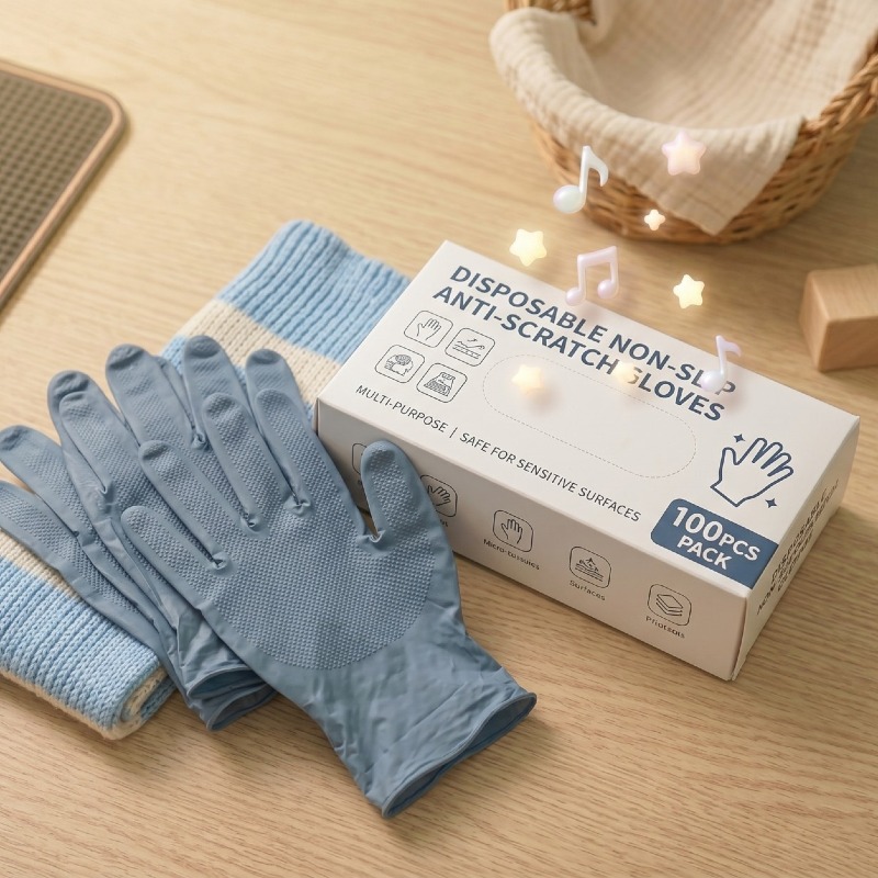 Disposable Anti Scratch Gloves (Pack Of 100)