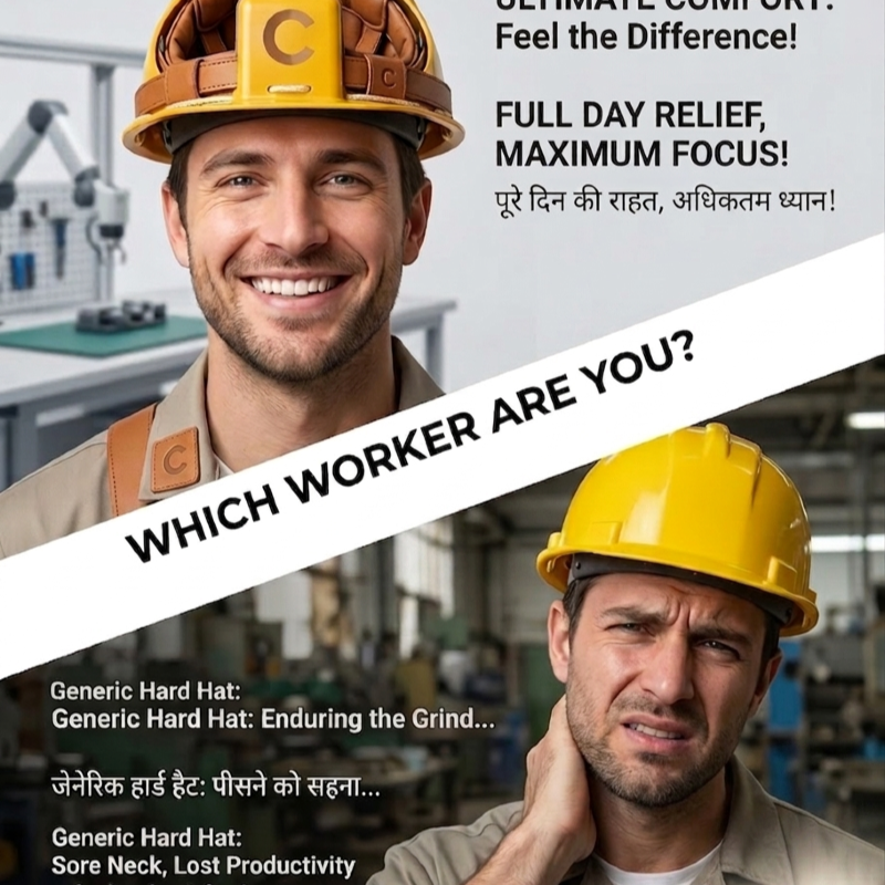 Lightweight Industrial Safety Helmet